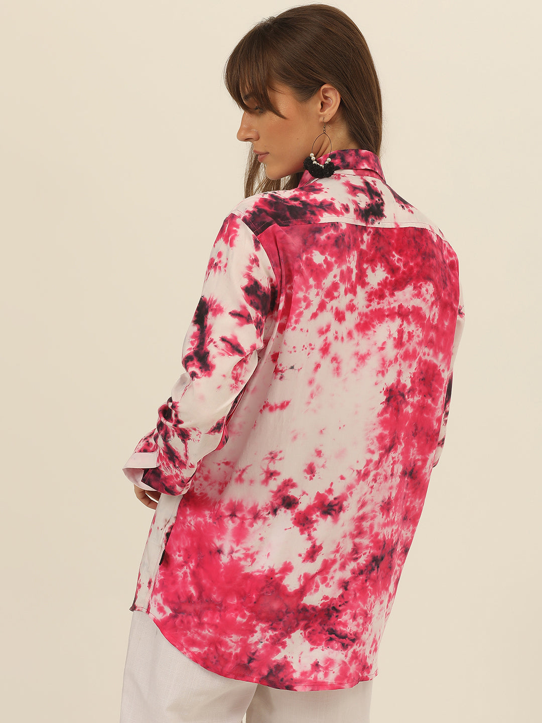 Sustainable Hand Tie Dye Women Shirt