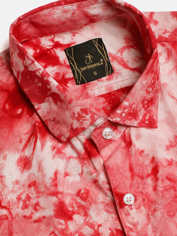 Sustainable Modal Hand Tie Dye Slim Fit Women Shirt