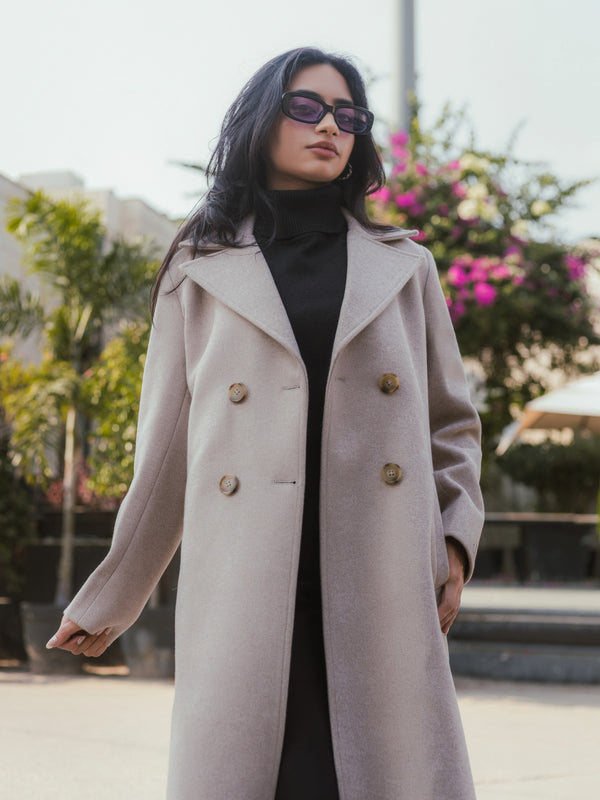 Women Ankle Length Long Trench Coat