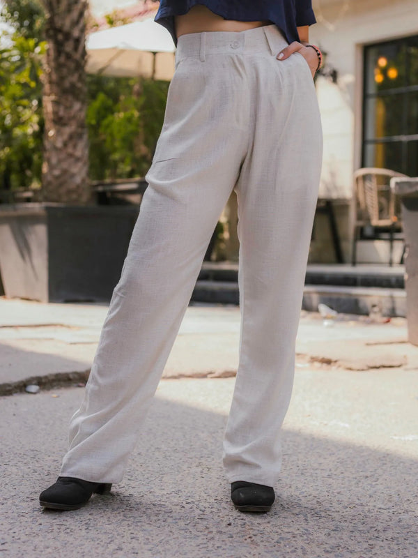 Women Linen Trousers