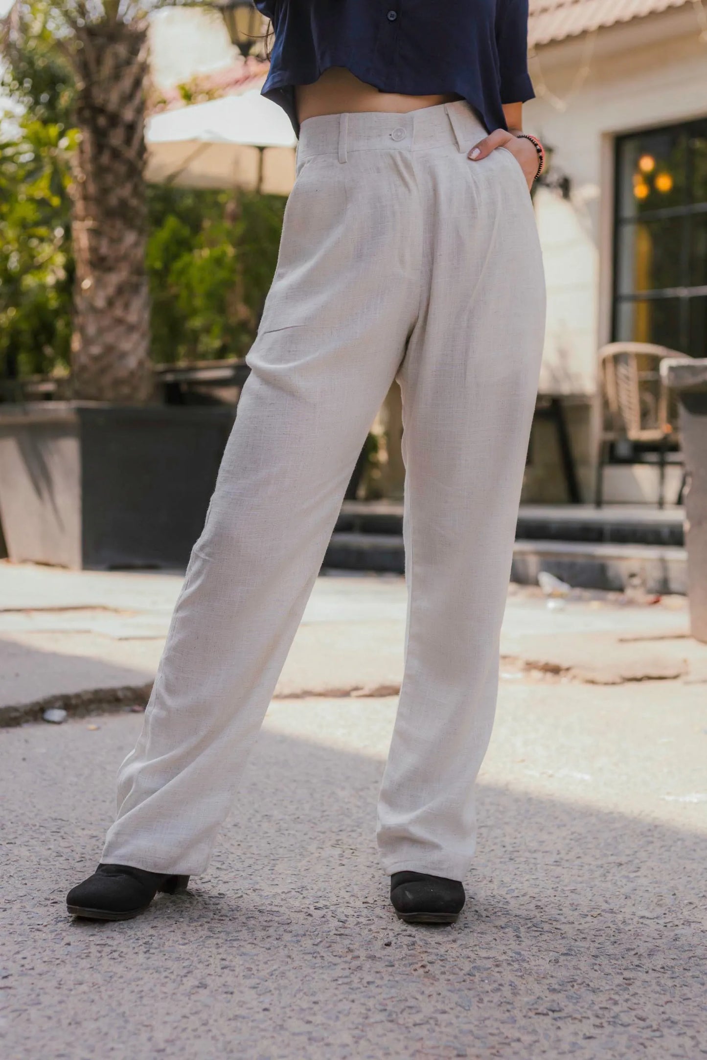 Women Linen Trousers