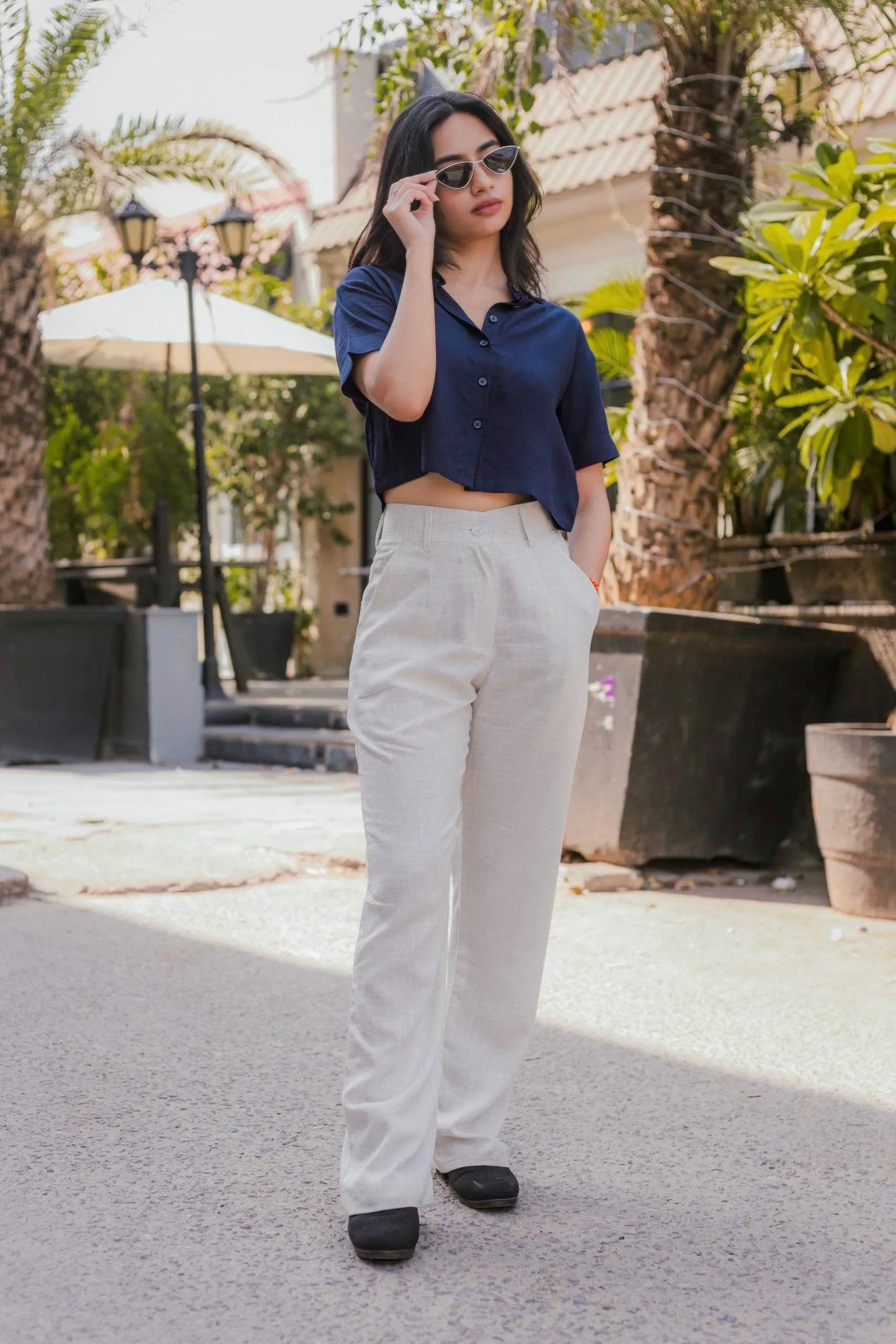 Women Linen Trousers
