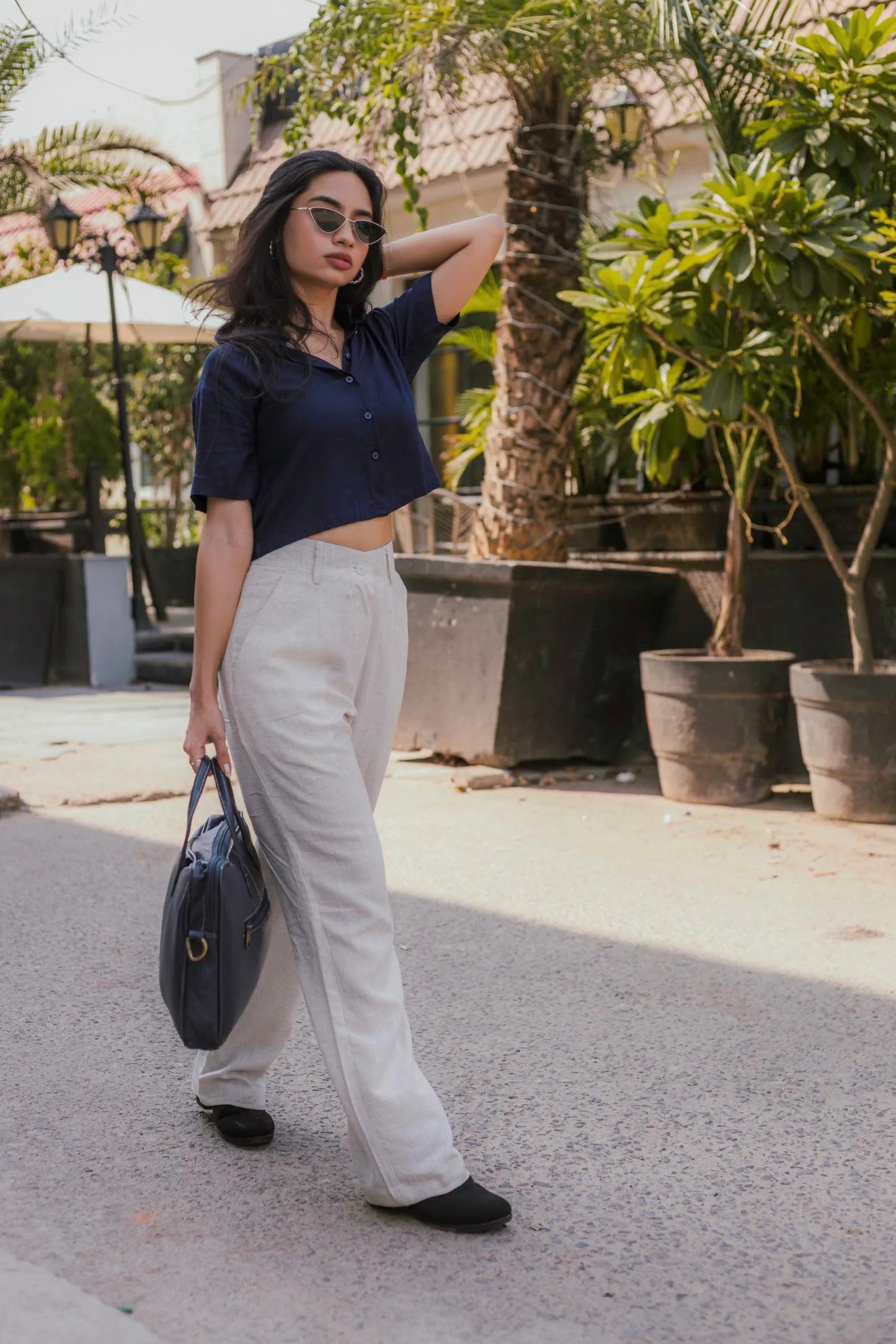 Women Linen Trousers