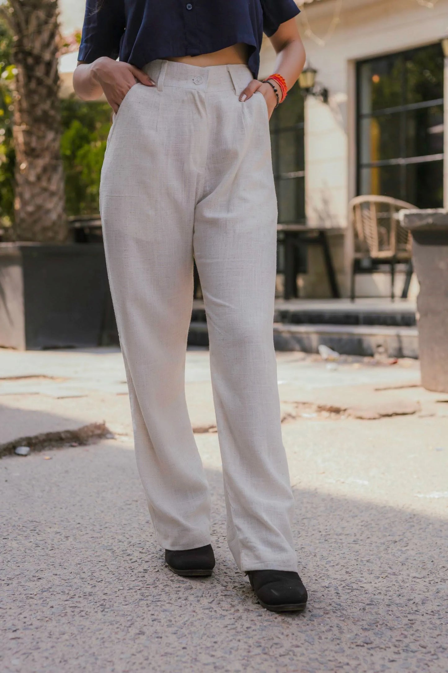 Women Linen Trousers