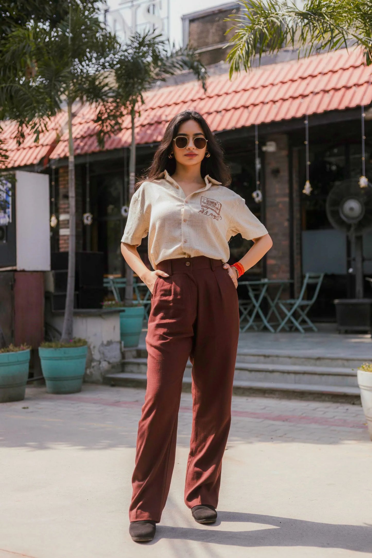 Women Linen Trousers