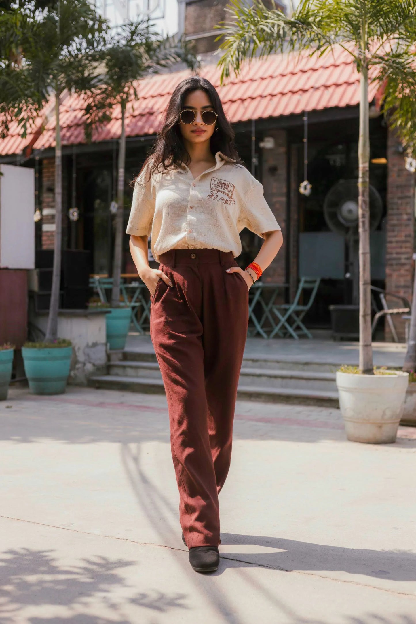 Women Linen Trousers