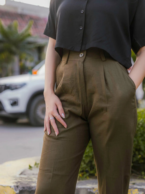 Women Linen Trousers