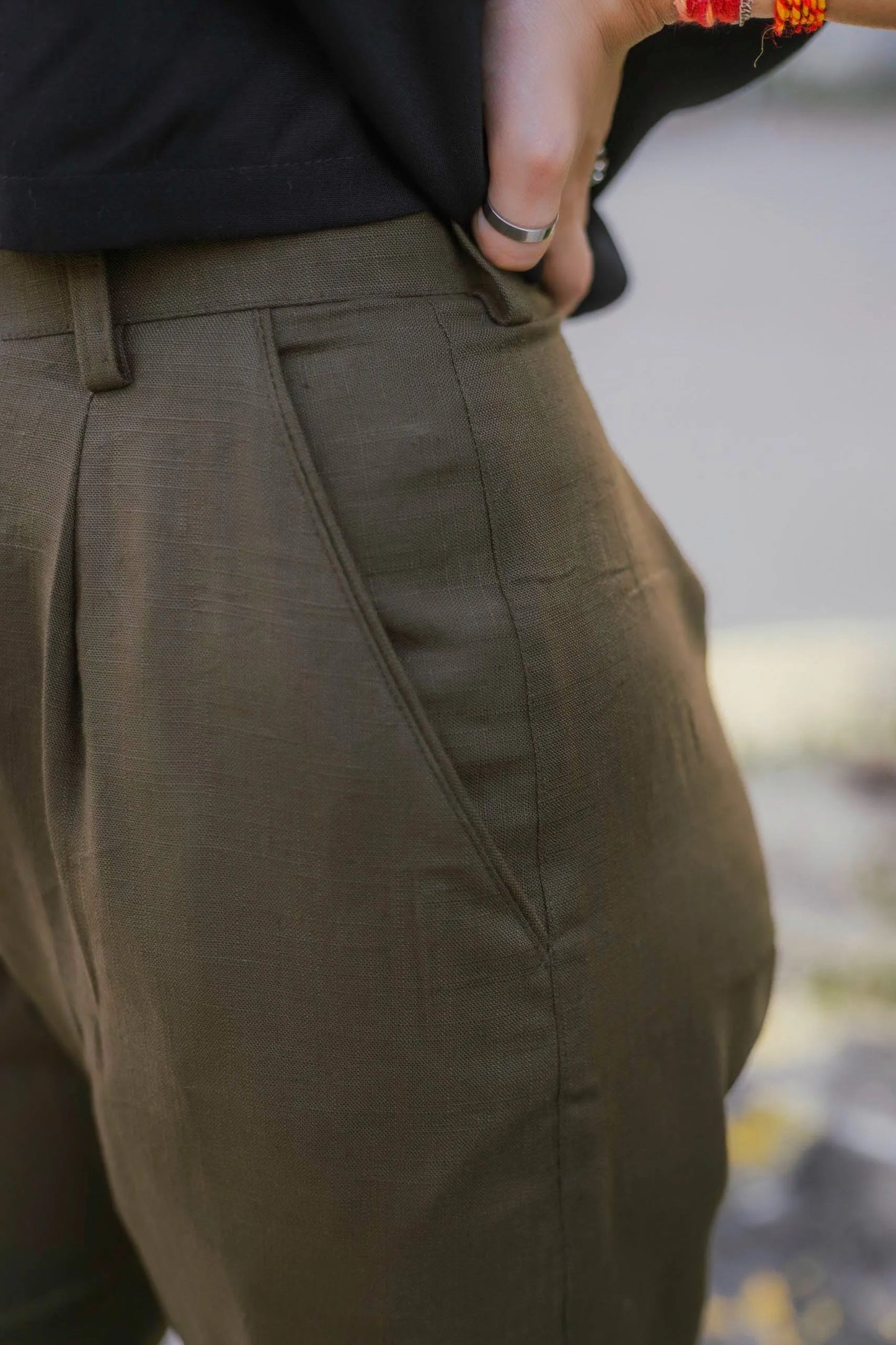 Women Linen Trousers