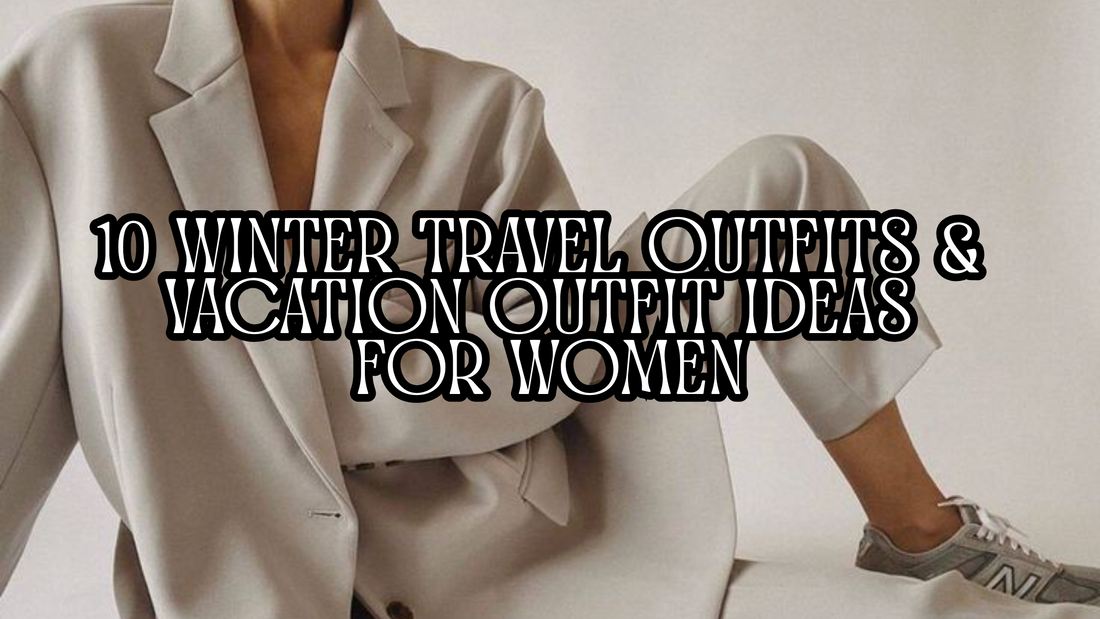 10 Best Winter Travel Outfits & Vacation Outfit Ideas for Women