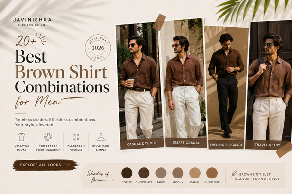20+ Best Brown Shirt Combinations for Men (2026)