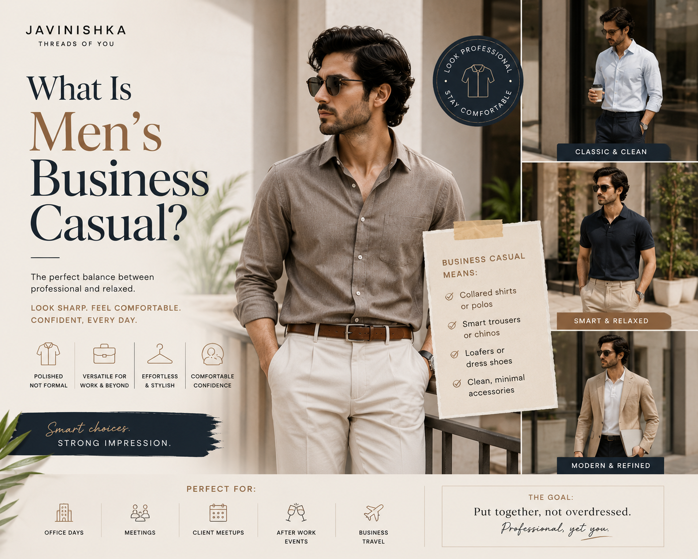 What Is Men’s Business Casual?
