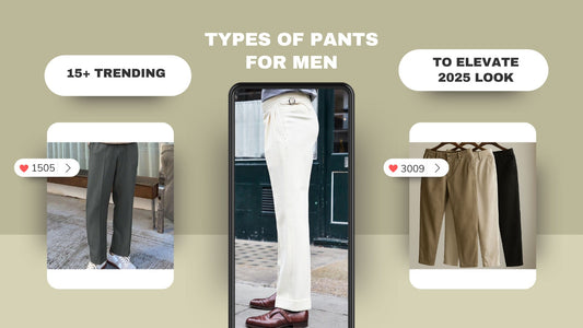 types of pants for men