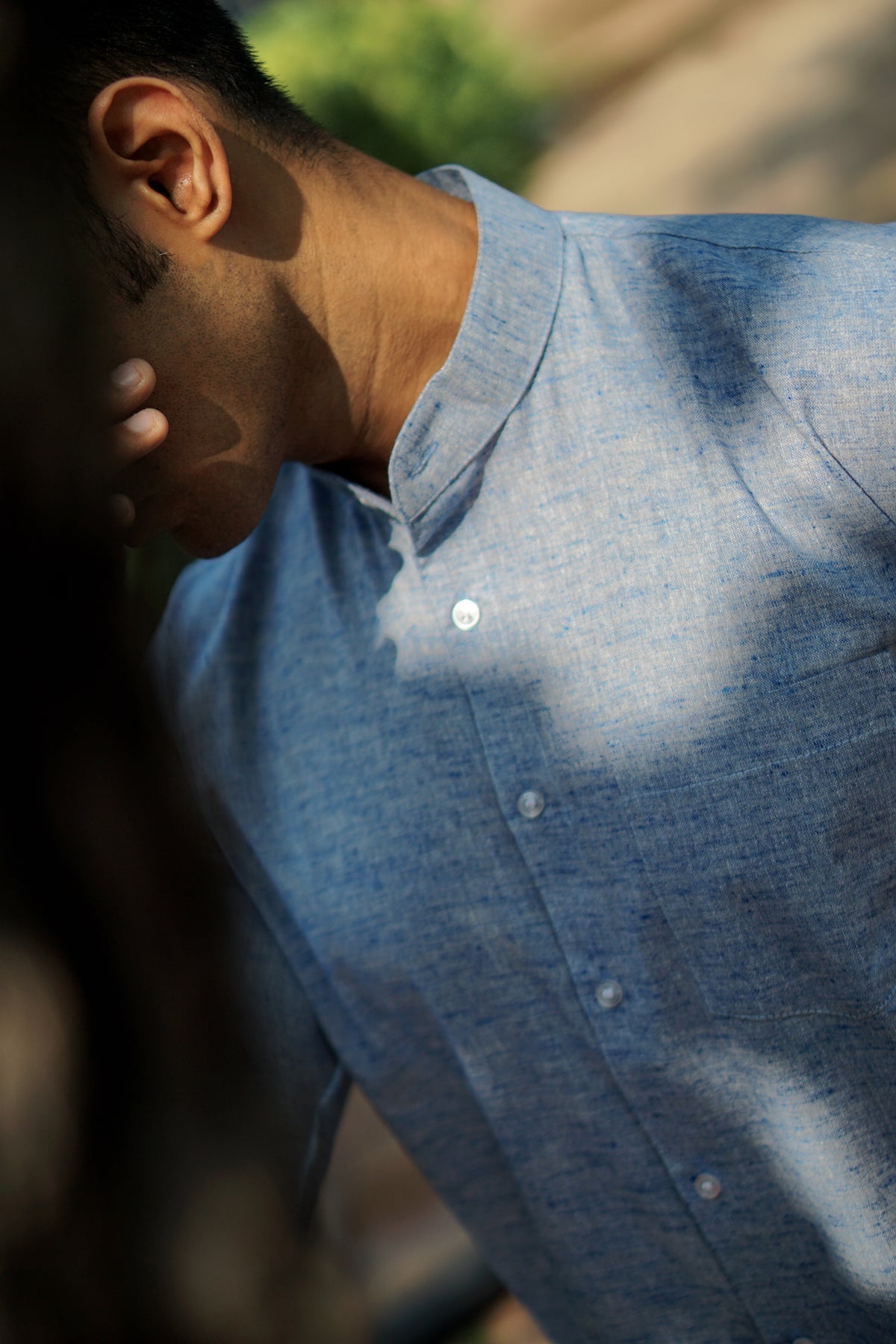 Premium Cotton Linen Regular Fit Solid Shirt