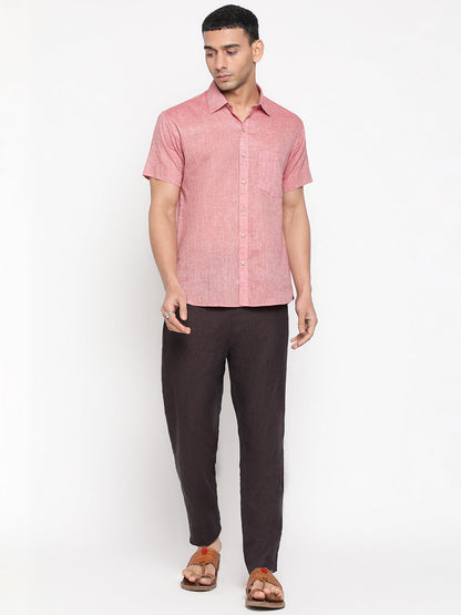 Pure Charkha Fabric Spun Men Regular Fit Shirt