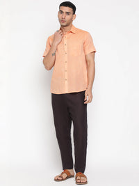 Pure Charkha Fabric Spun Men Regular Fit Shirt