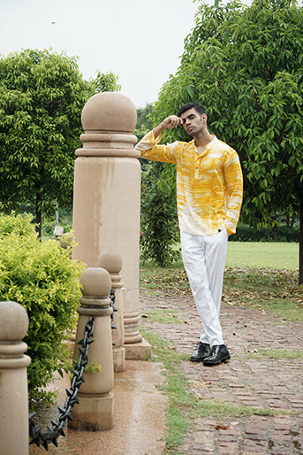 Modal Self-Designed Tie Dye Short Kurta