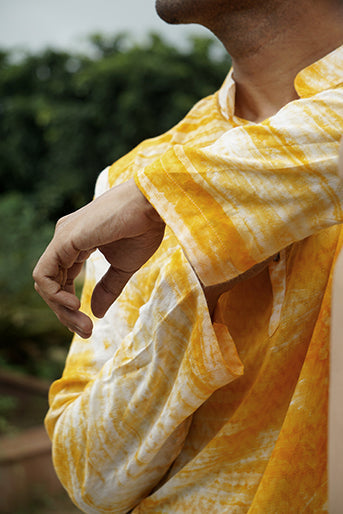 Modal Self-Designed Tie Dye Short Kurta