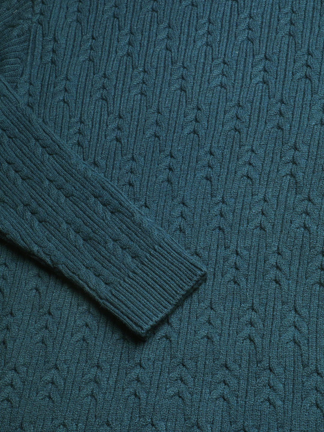 Heavy Cable Knitted Unisex Wool Unisex Sweater