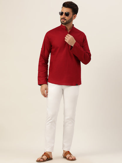 Sustainable Linen Short Kurta