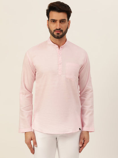 Sustainable Linen Short Kurta