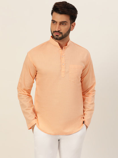 Sustainable Linen Short Kurta
