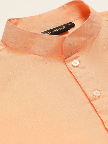Sustainable Linen Short Kurta