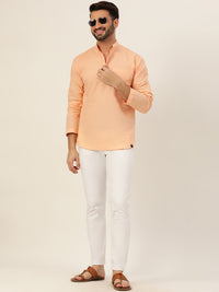 Sustainable Linen Short Kurta