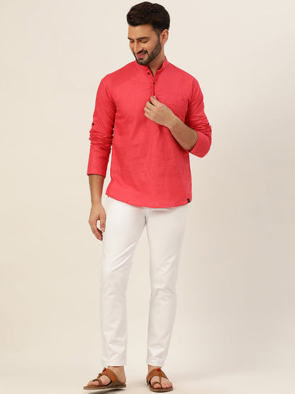 Sustainable Linen Short Kurta