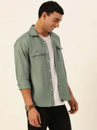 Premium Cargo Regular Fit Unisex Cotton Overshirt
