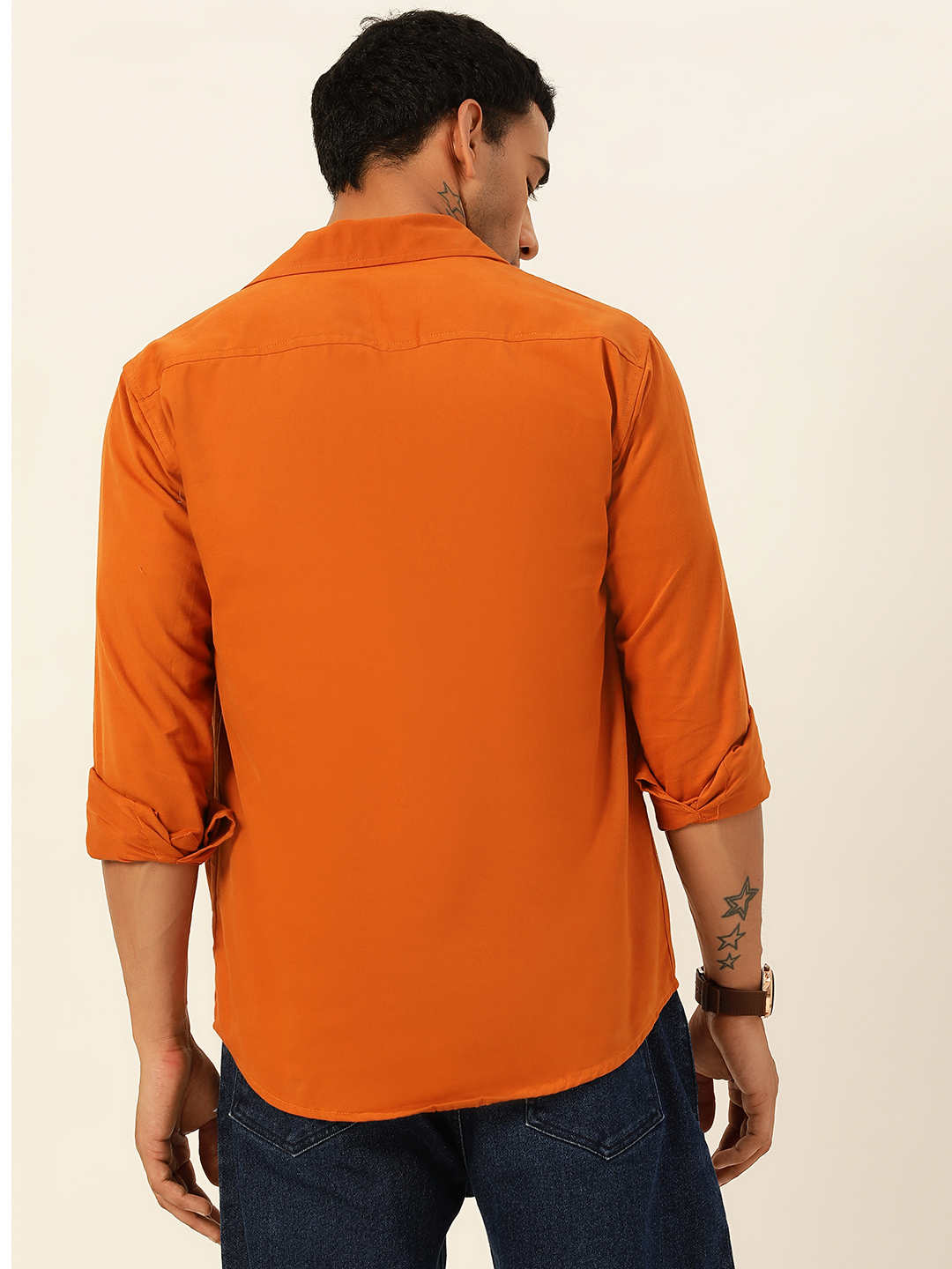 Premium Rust Cargo Regular Fit Unisex Cotton Overshirt