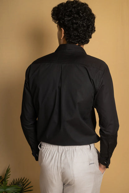 Cotton Poplin French Cuff Shirt
