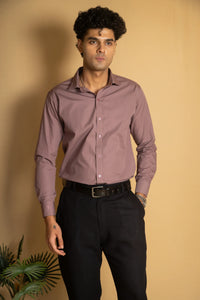 Cotton Poplin French Cuff Shirt