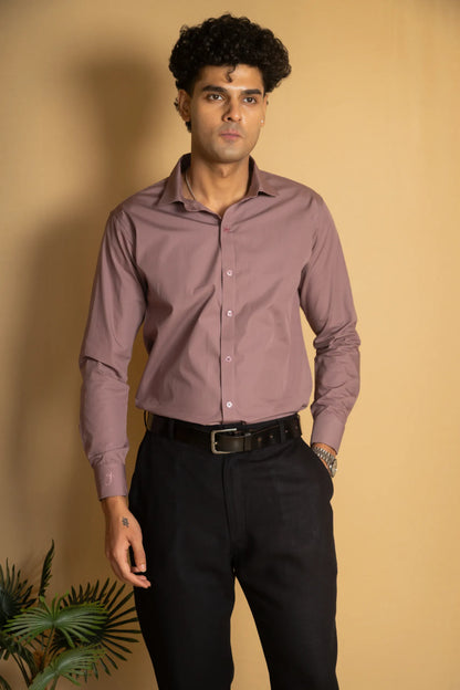 Cotton Poplin French Cuff Shirt