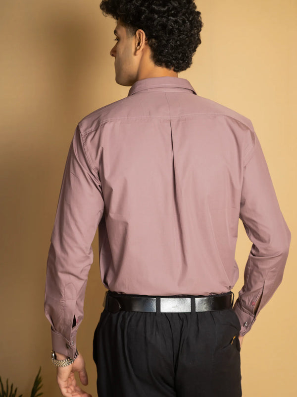 Cotton Poplin French Cuff Shirt