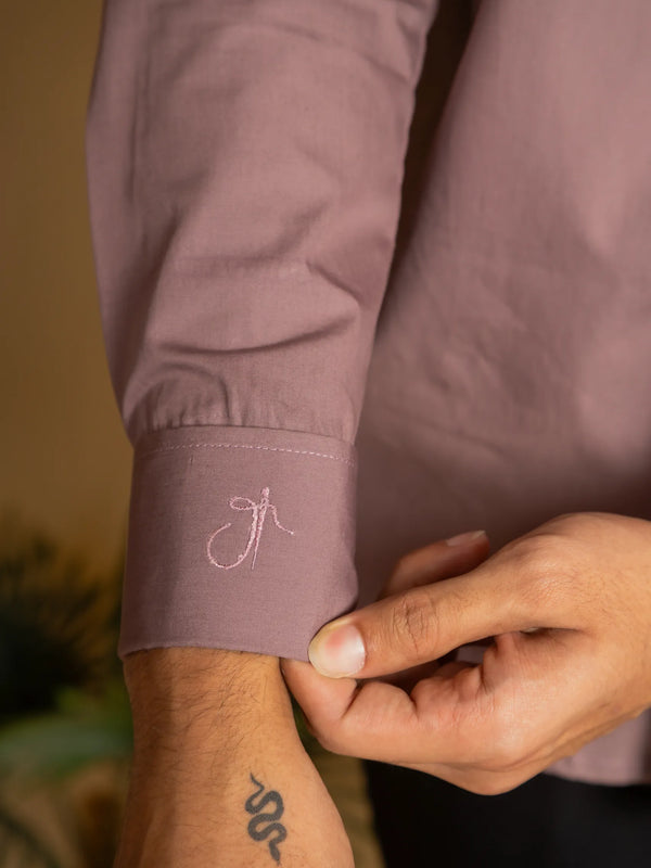 Cotton Poplin French Cuff Shirt