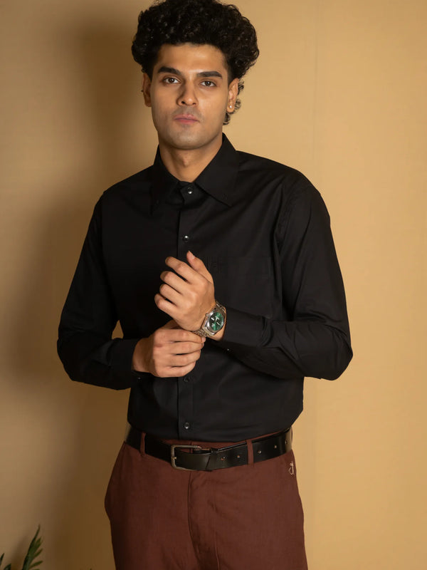 Cotton Poplin Oxford Shirt