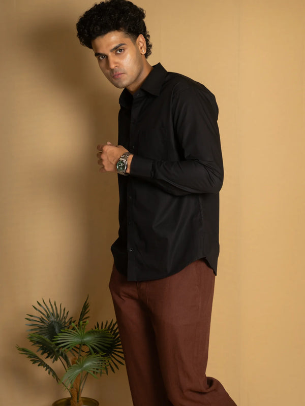 Cotton Poplin Oxford Shirt
