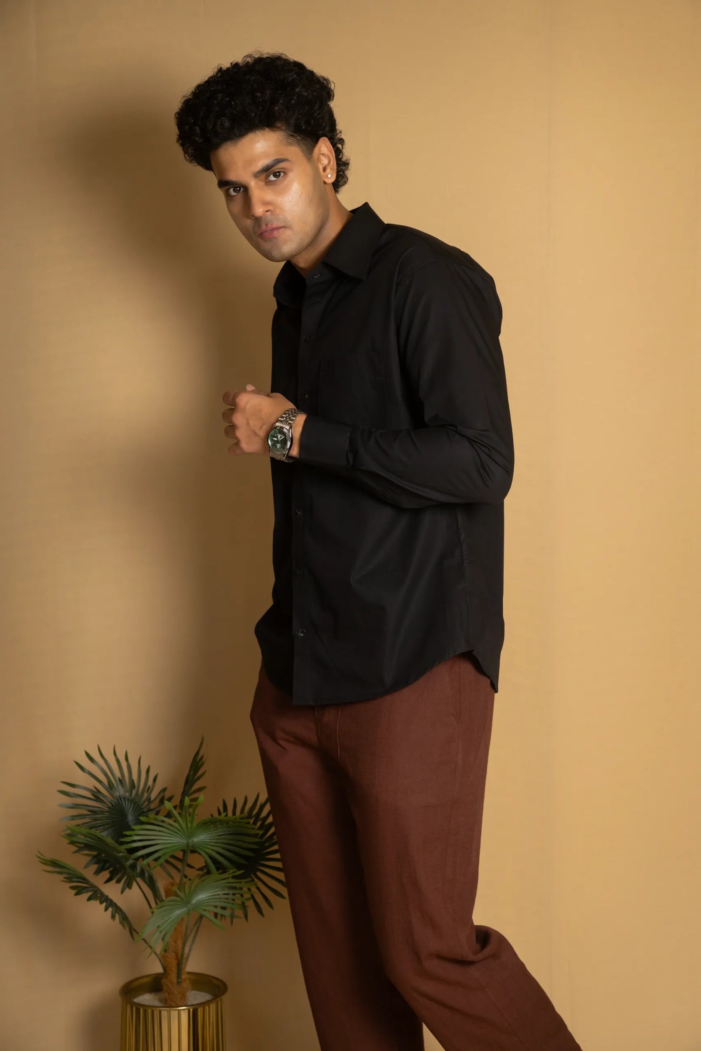 Cotton Poplin Oxford Shirt