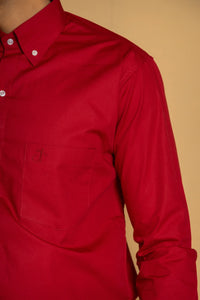 Cotton Poplin Oxford Shirt