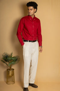 Cotton Poplin Oxford Shirt