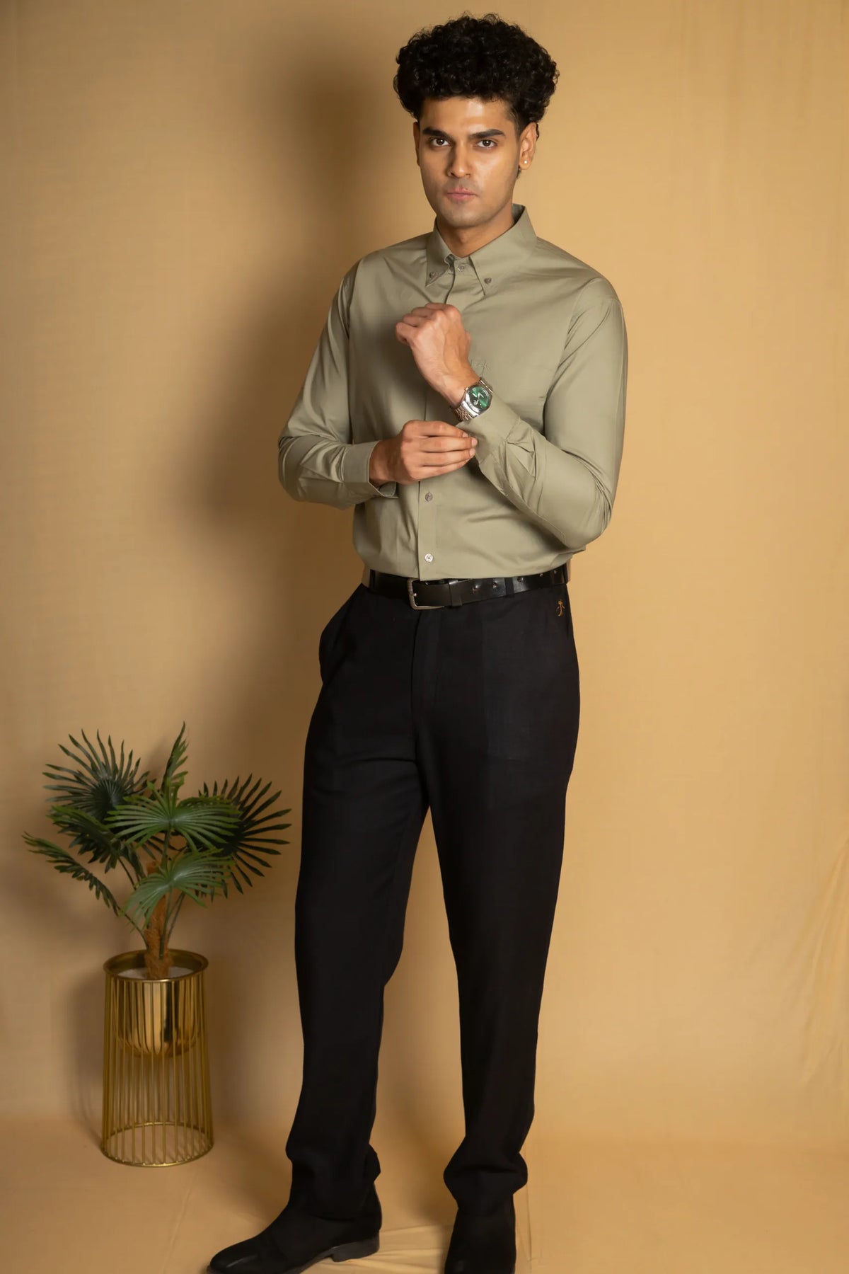 Cotton Poplin Oxford Shirt