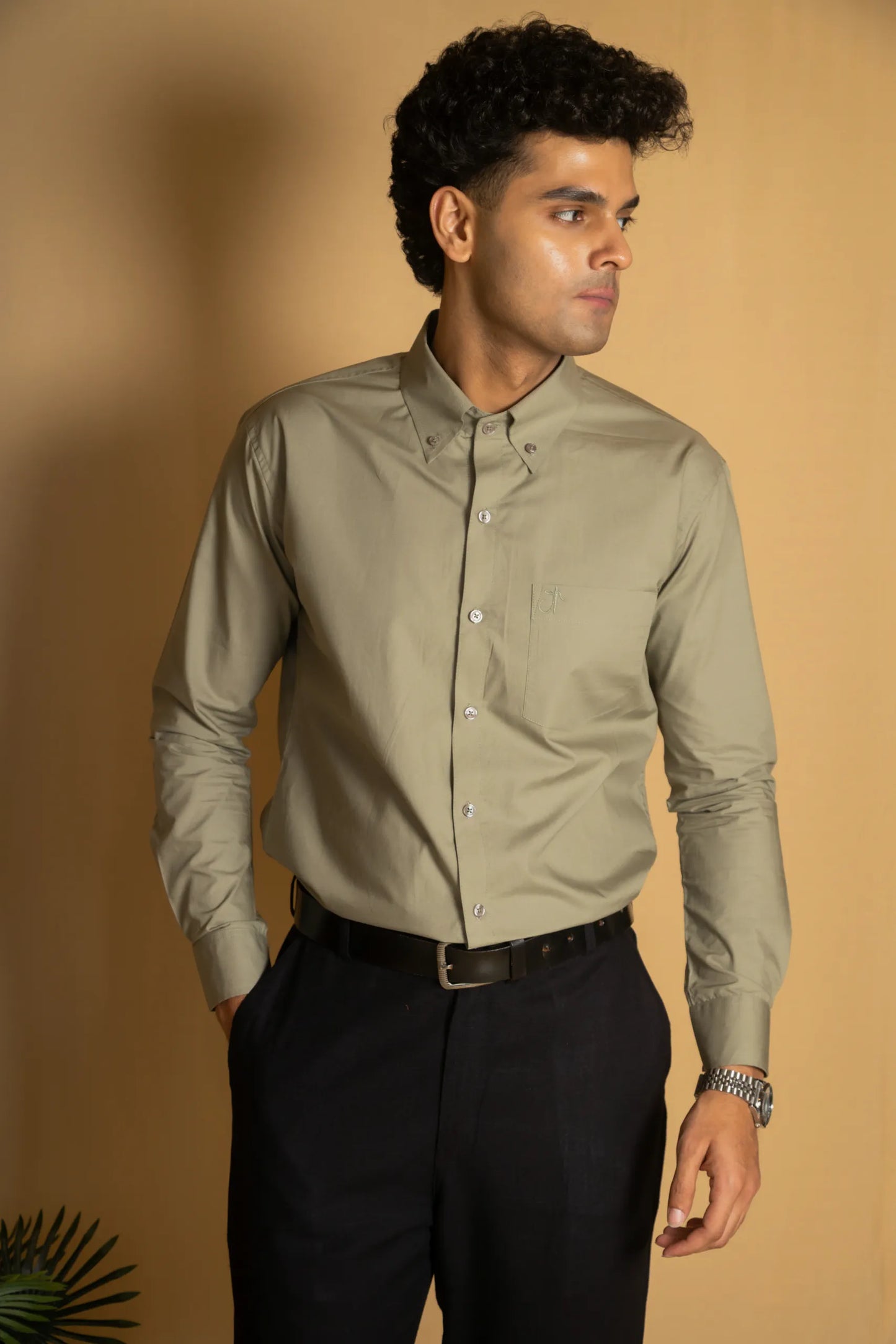 Cotton Poplin Oxford Shirt
