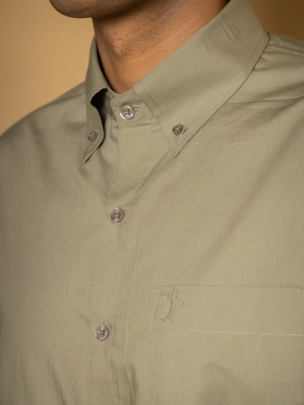 Cotton Poplin Oxford Shirt