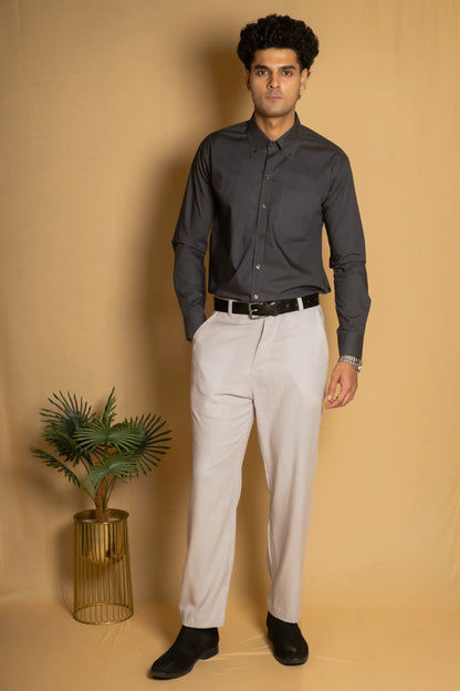 Cotton Poplin Oxford Shirt
