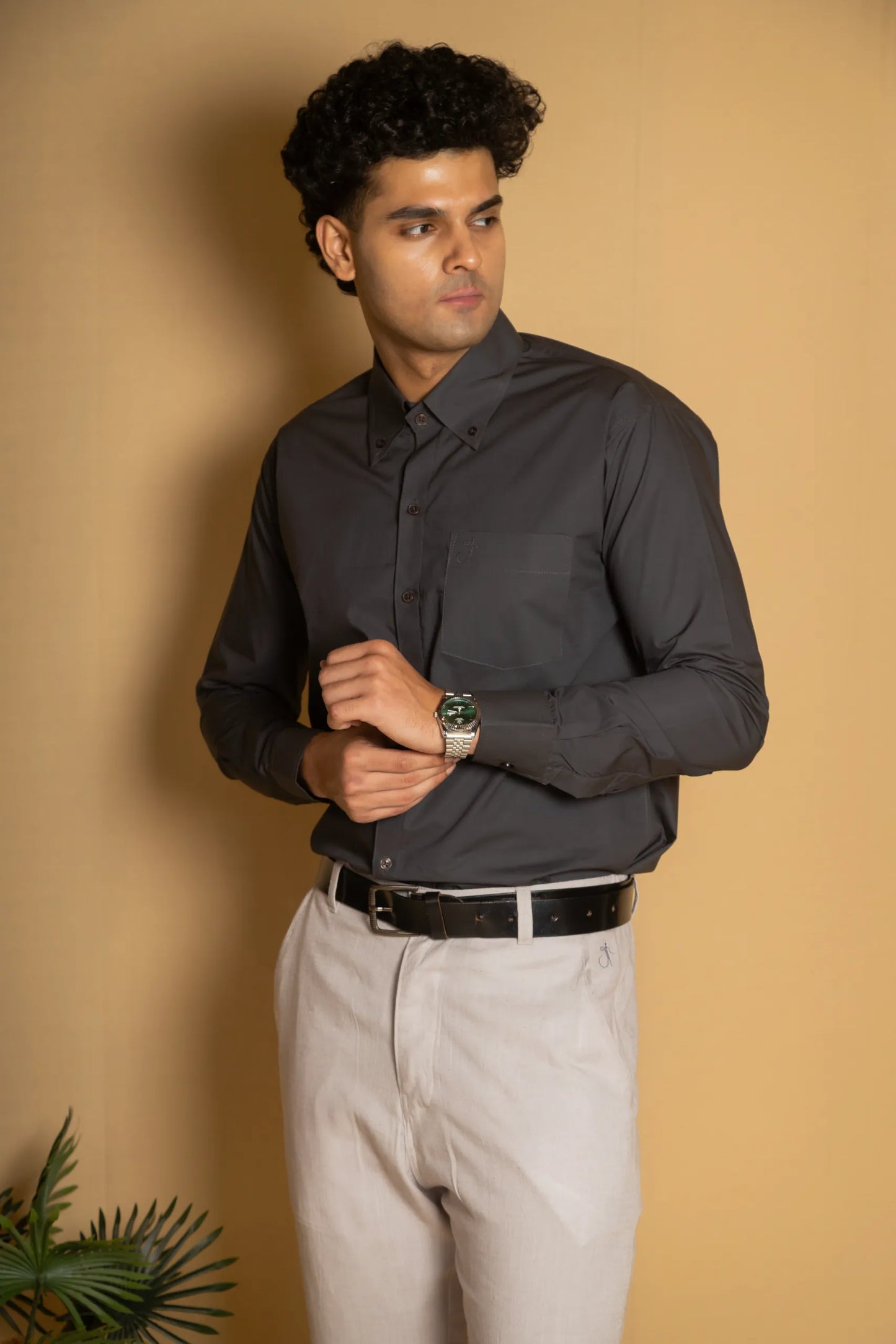 Cotton Poplin Oxford Shirt