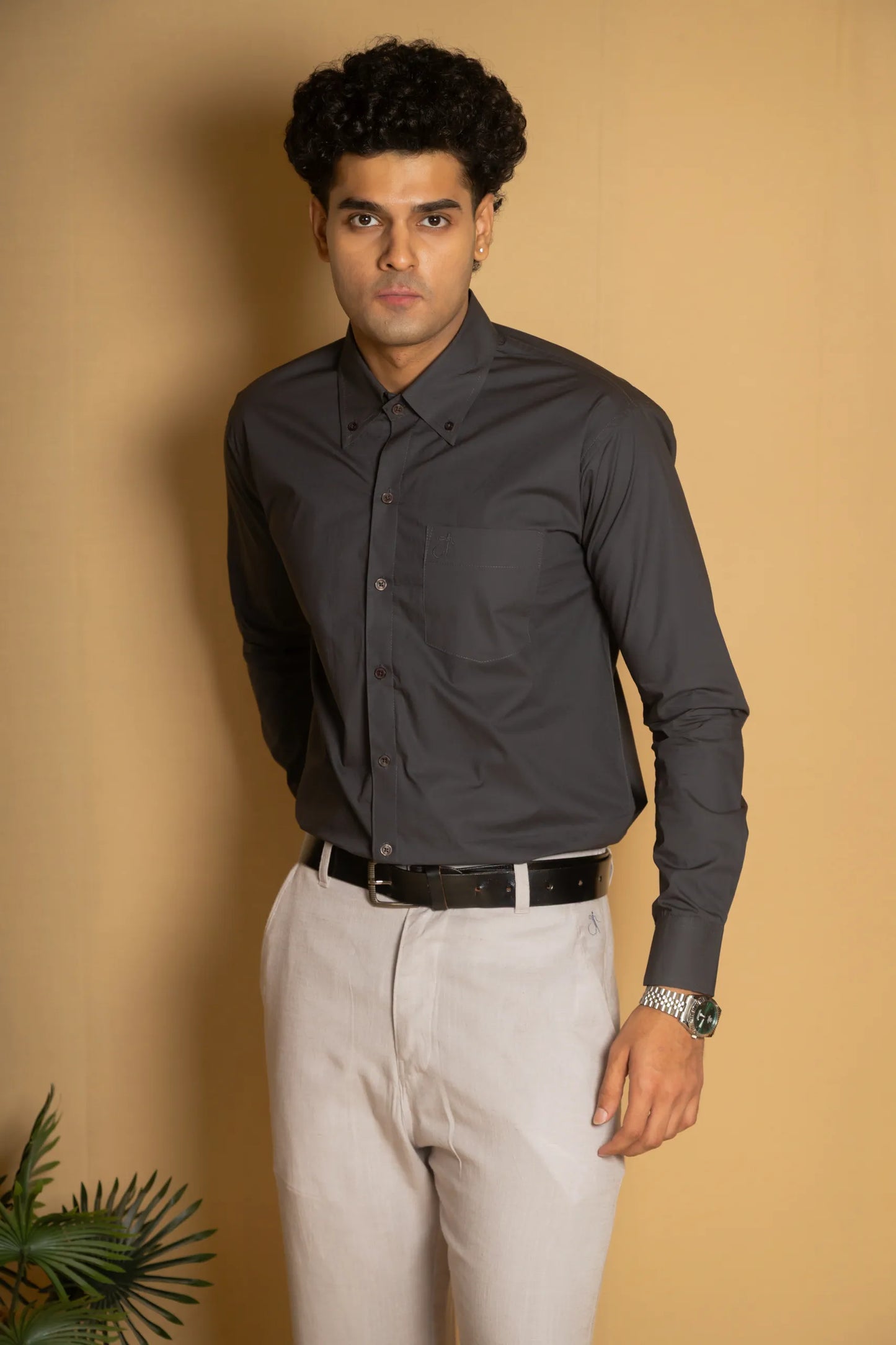 Cotton Poplin Oxford Shirt