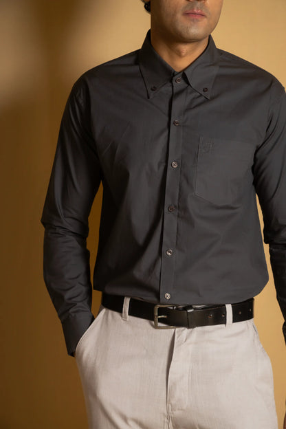 Cotton Poplin Oxford Shirt