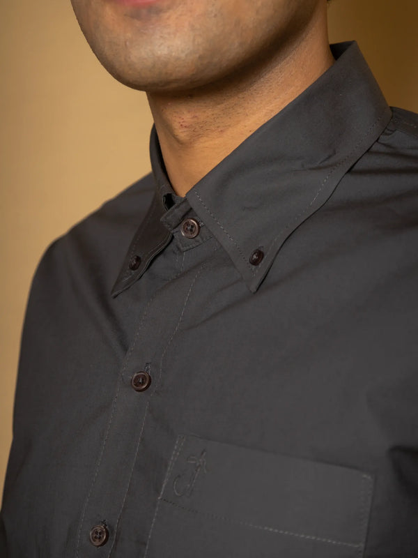 Cotton Poplin Oxford Shirt