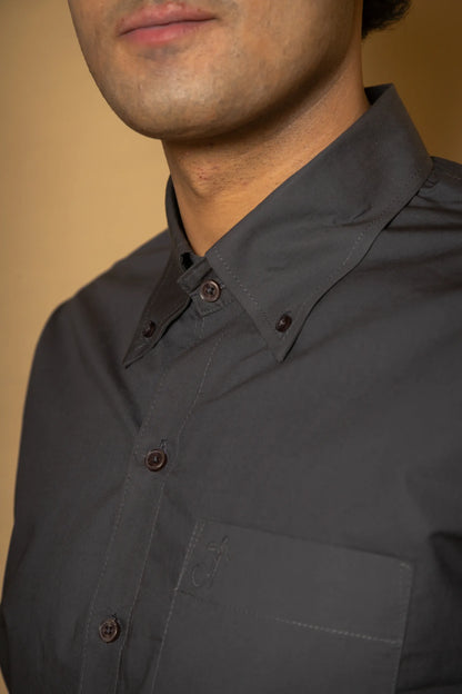 Cotton Poplin Oxford Shirt