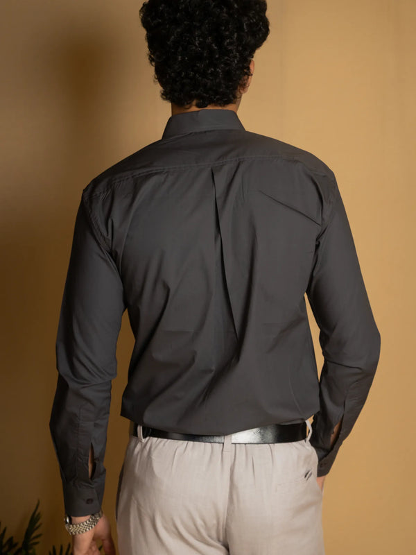 Cotton Poplin Oxford Shirt